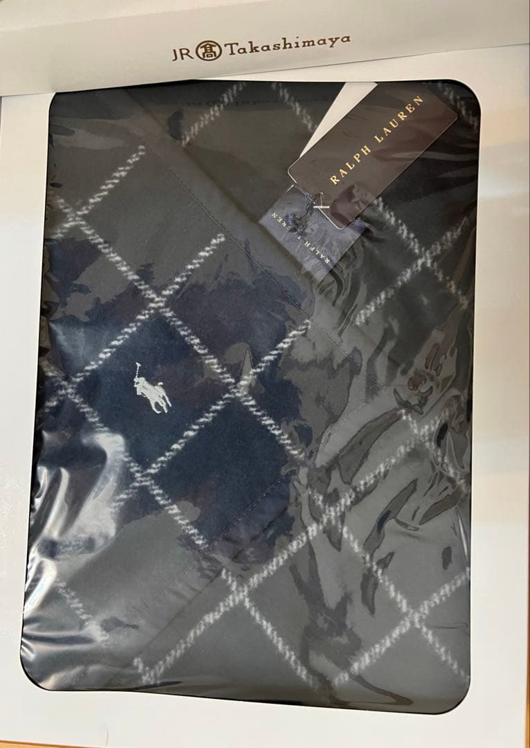 【新品未使用】ラルフローレン ブランケット 綿100%