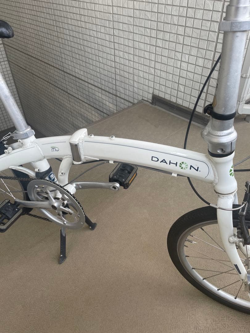 DAHON Mu P8 ダホン 折りたたみ自転車 ２０インチ　ホワイト