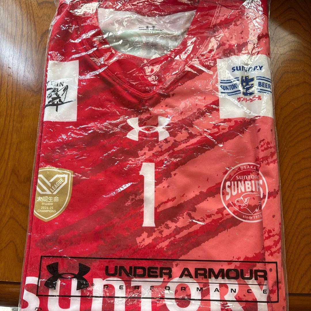 サントリーサンバーズ　小野寺選手　オーセンティックユニフォーム　2XL