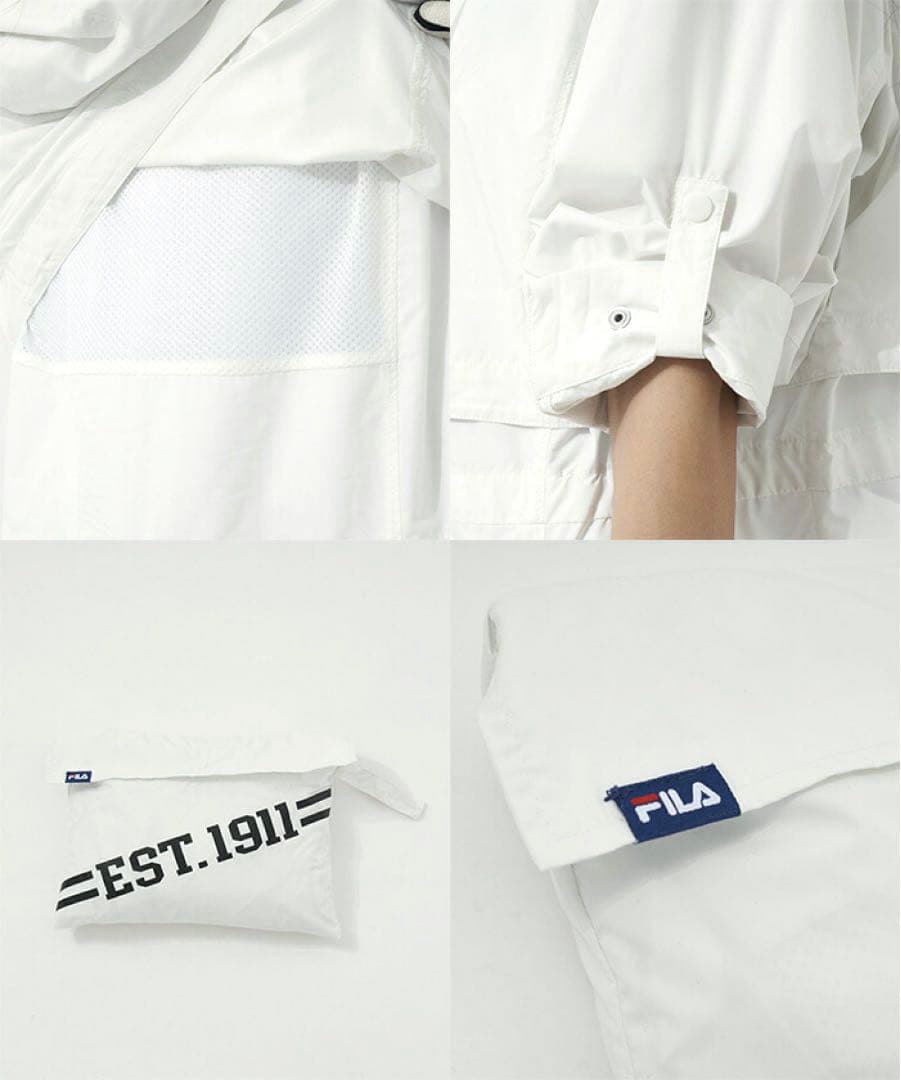 FILA GOLF★　ゴルフウェア　レインコート　撥水　Lサイズ　ブルゾン