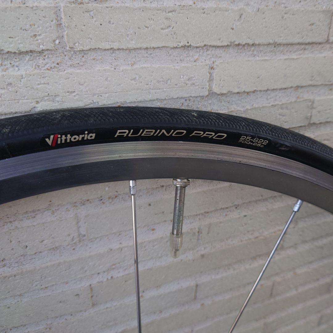 700c 手組みホイール 軽量 シルバー タイヤ付き ULTEGRA