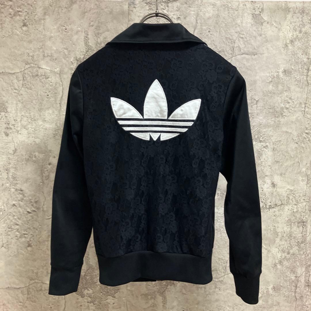 希少バックレース柄　アディダス　オリジナル　トラックジャージ　　S