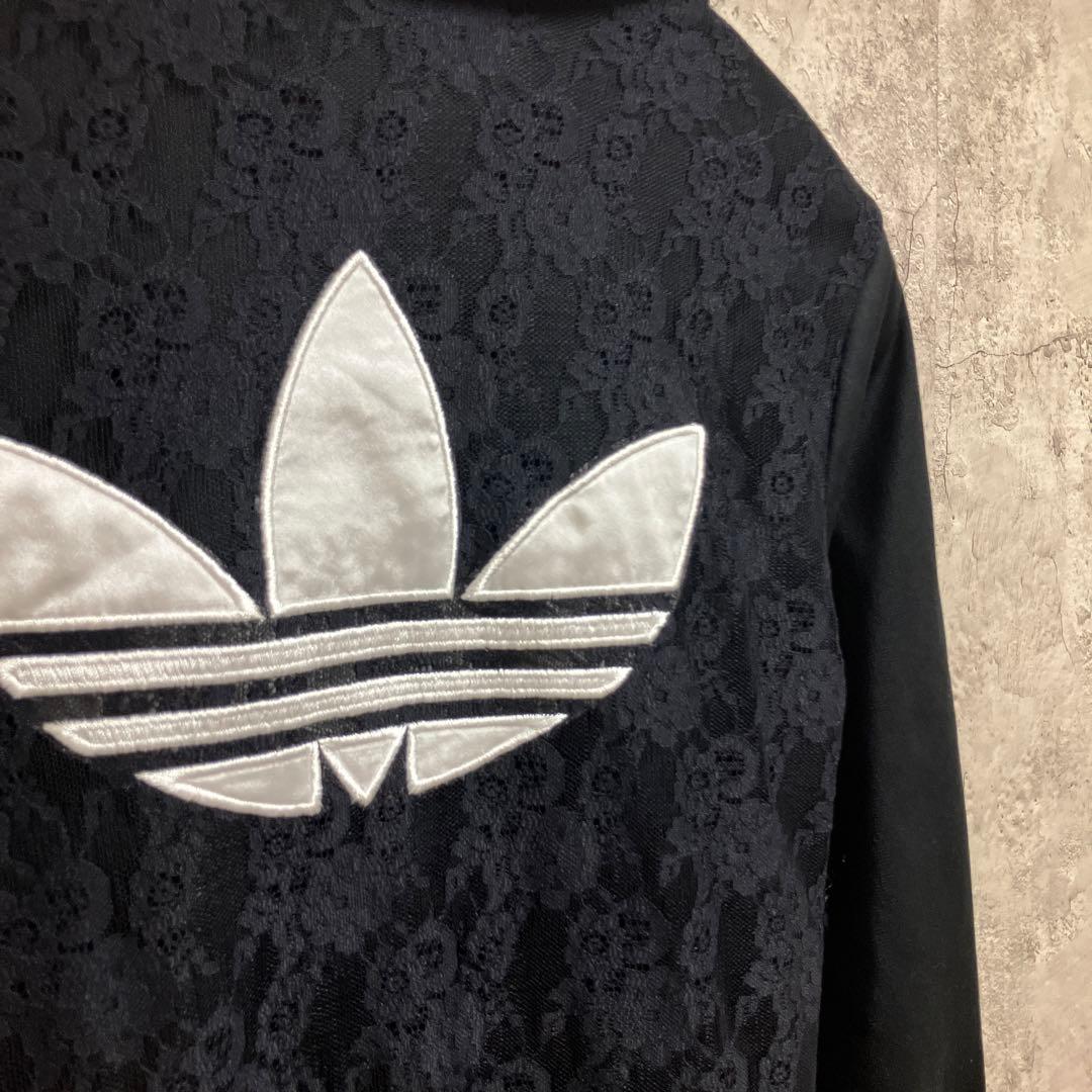 希少バックレース柄　アディダス　オリジナル　トラックジャージ　　S