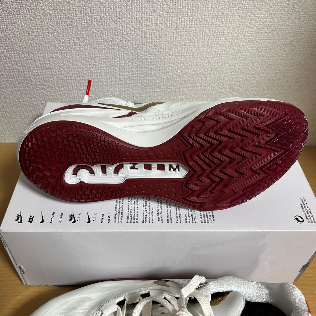 新品 NIKE AIR ZOOM G.T. CUT2 白 30.5cm