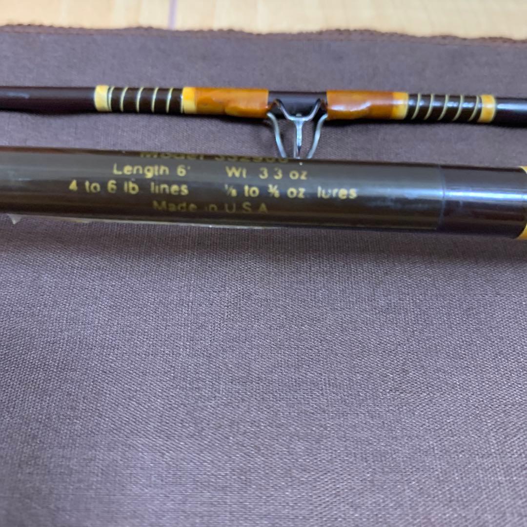 Browning Silaflex バスロッド コルクハンドル ケース付き
