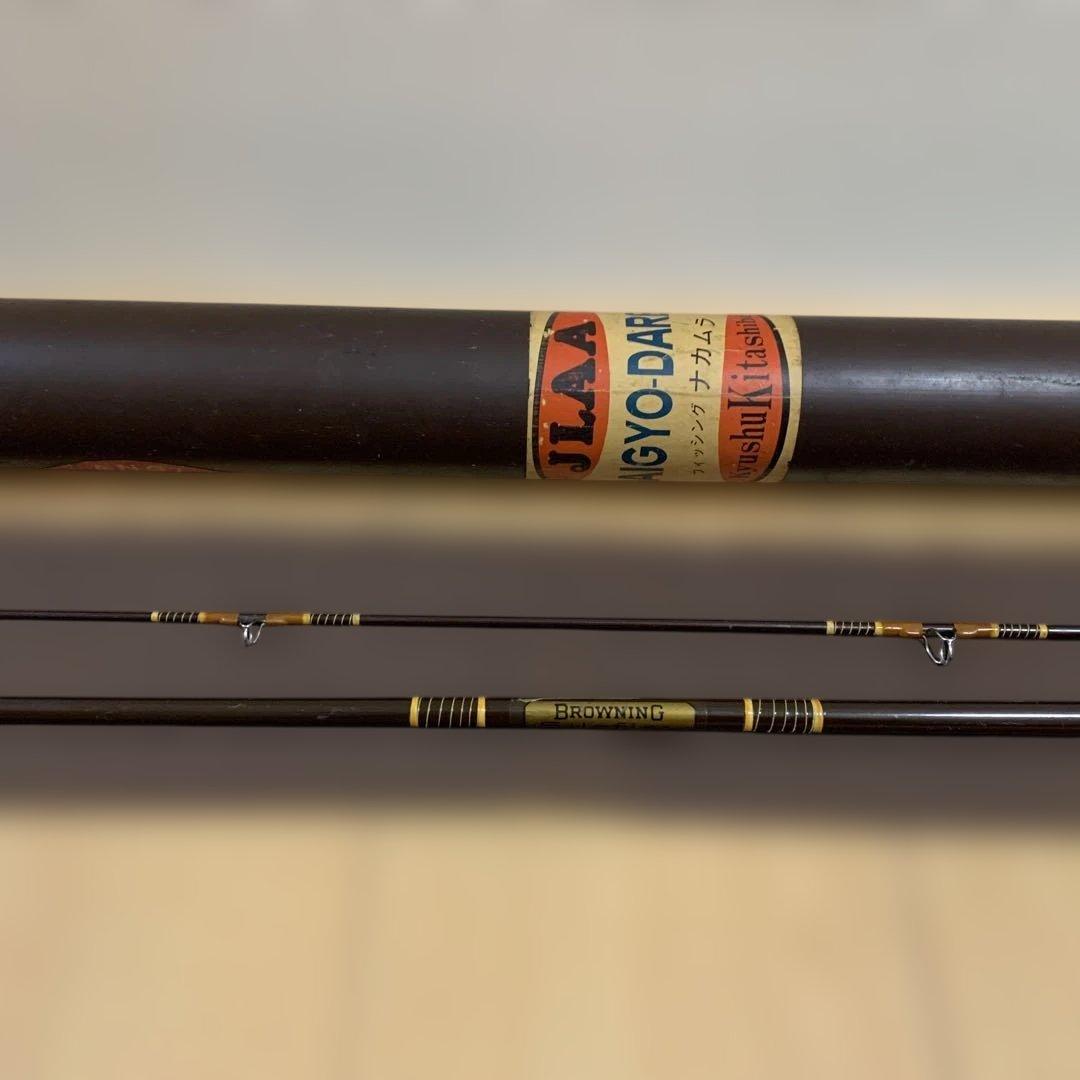 Browning Silaflex バスロッド コルクハンドル ケース付き