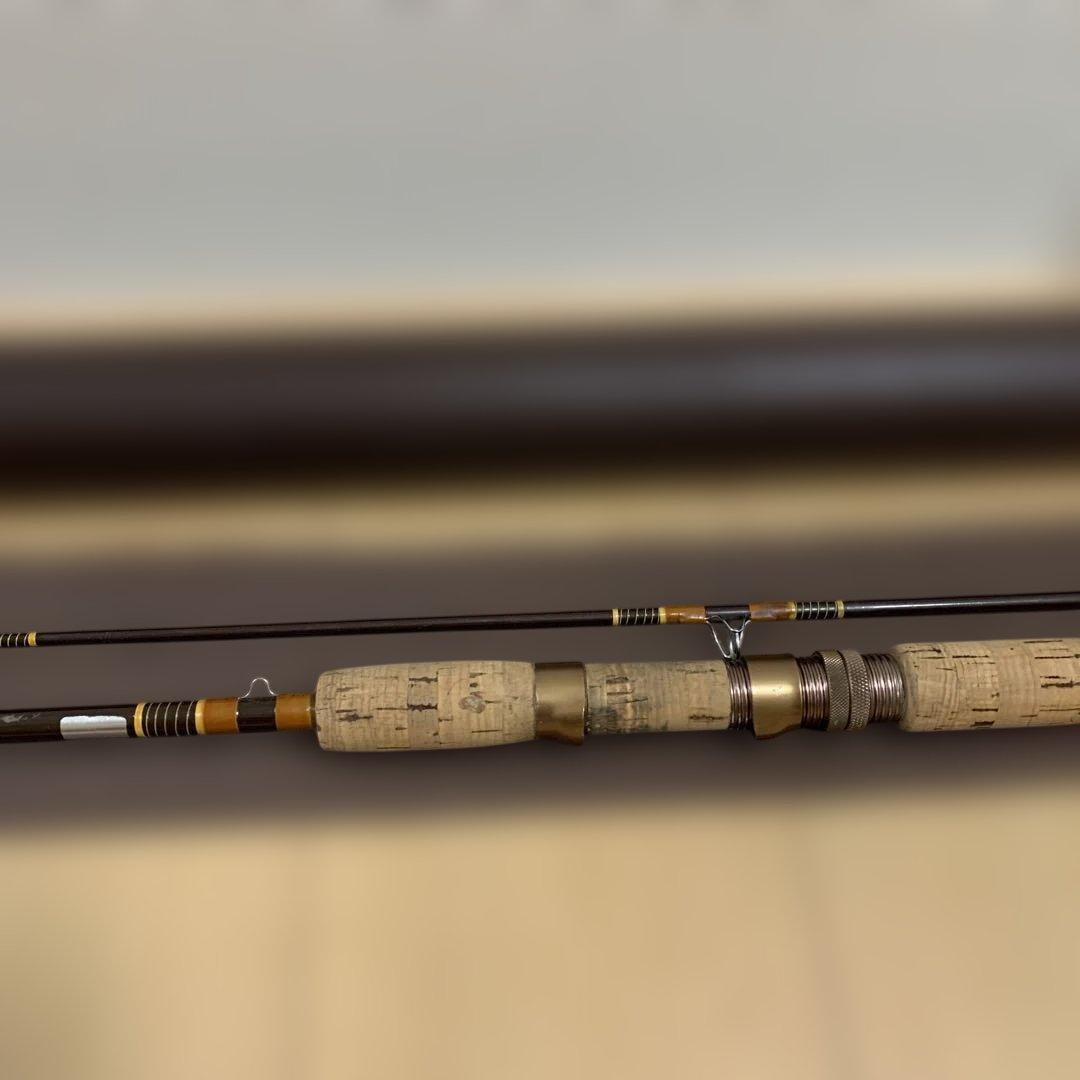 Browning Silaflex バスロッド コルクハンドル ケース付き