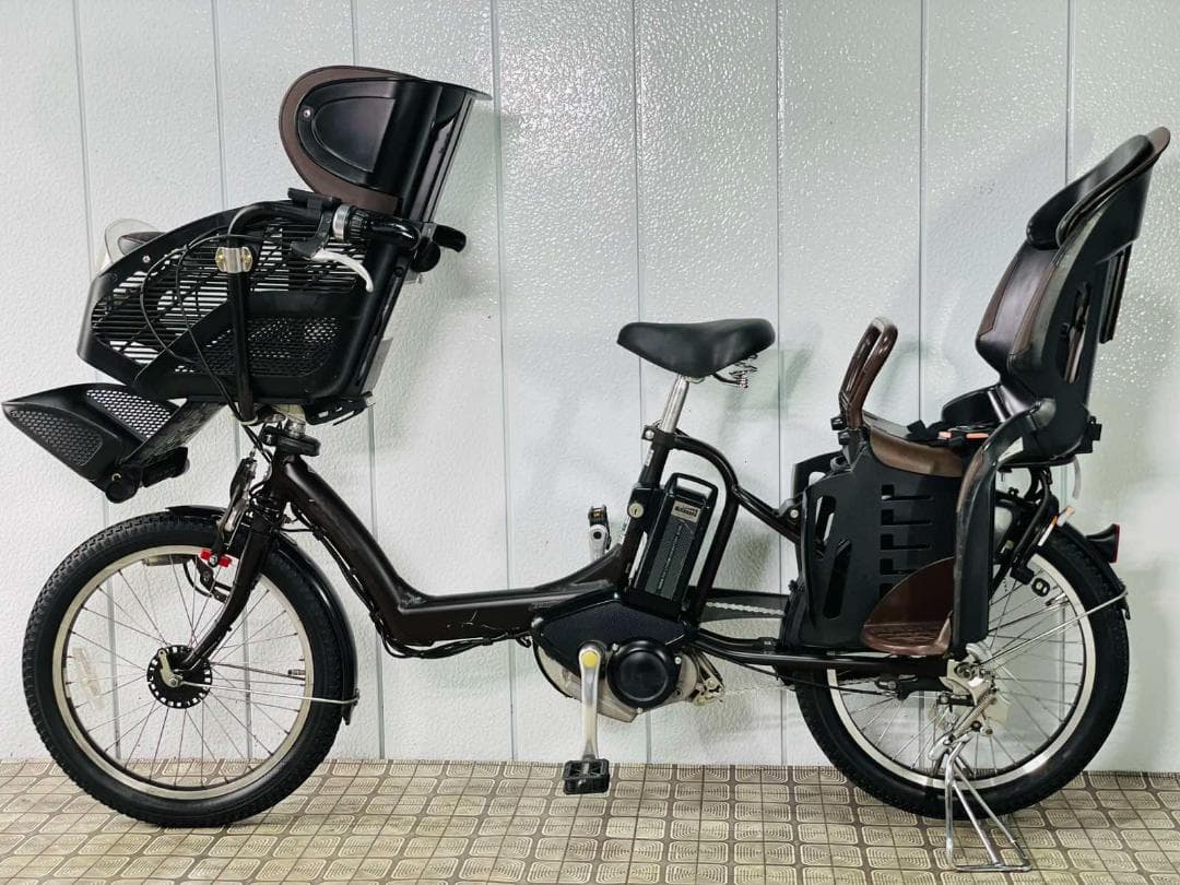 【BRIDGESTONE】 20インチ子供乗せ電動アシスト自転車2455