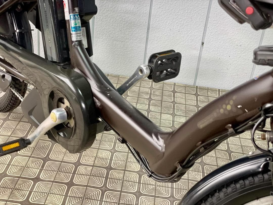 【BRIDGESTONE】 20インチ子供乗せ電動アシスト自転車2455