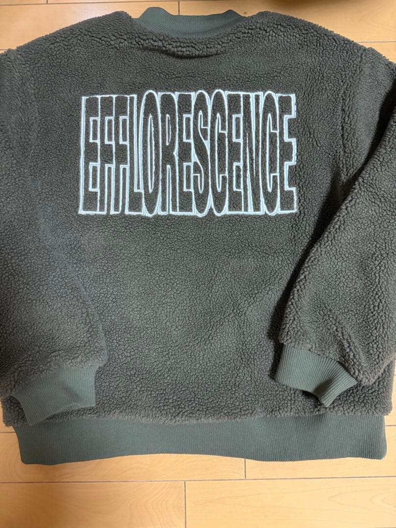 EFFLORESCENCE フリースジャケット ダークグレー