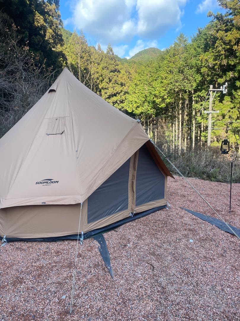 Soomloom T/C 4m テント 4-6人用ベルテント