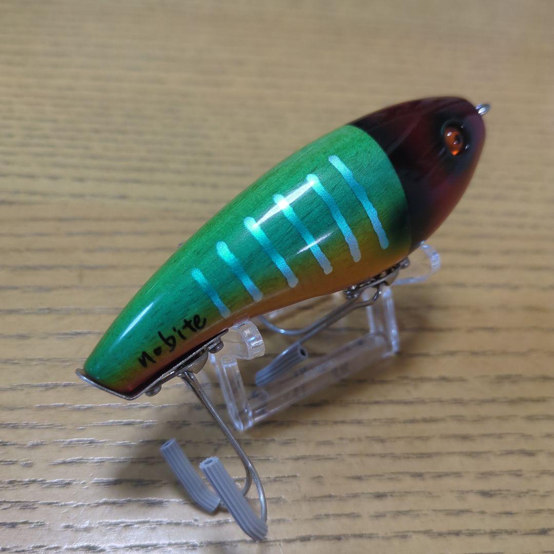レコード ノーバイト コラボ トップウォーター ヒューズ